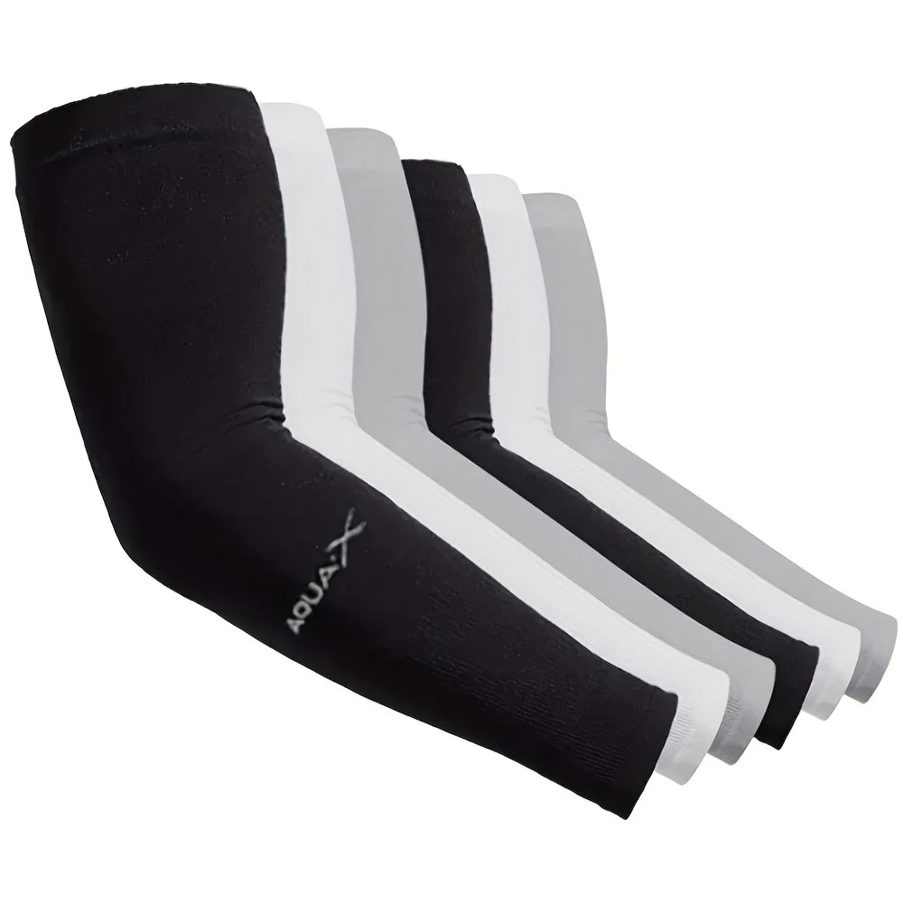 Outdoor Adventure Sports - 3 pares de mangas transpirables de