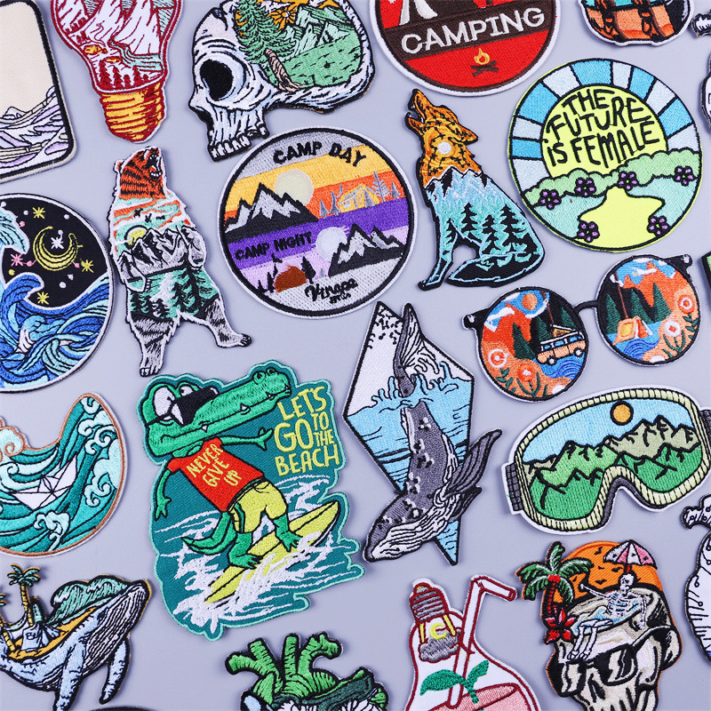 Parches termoadhesivos de viaj - Outdoor Adventure And Travel Show reseña y precio