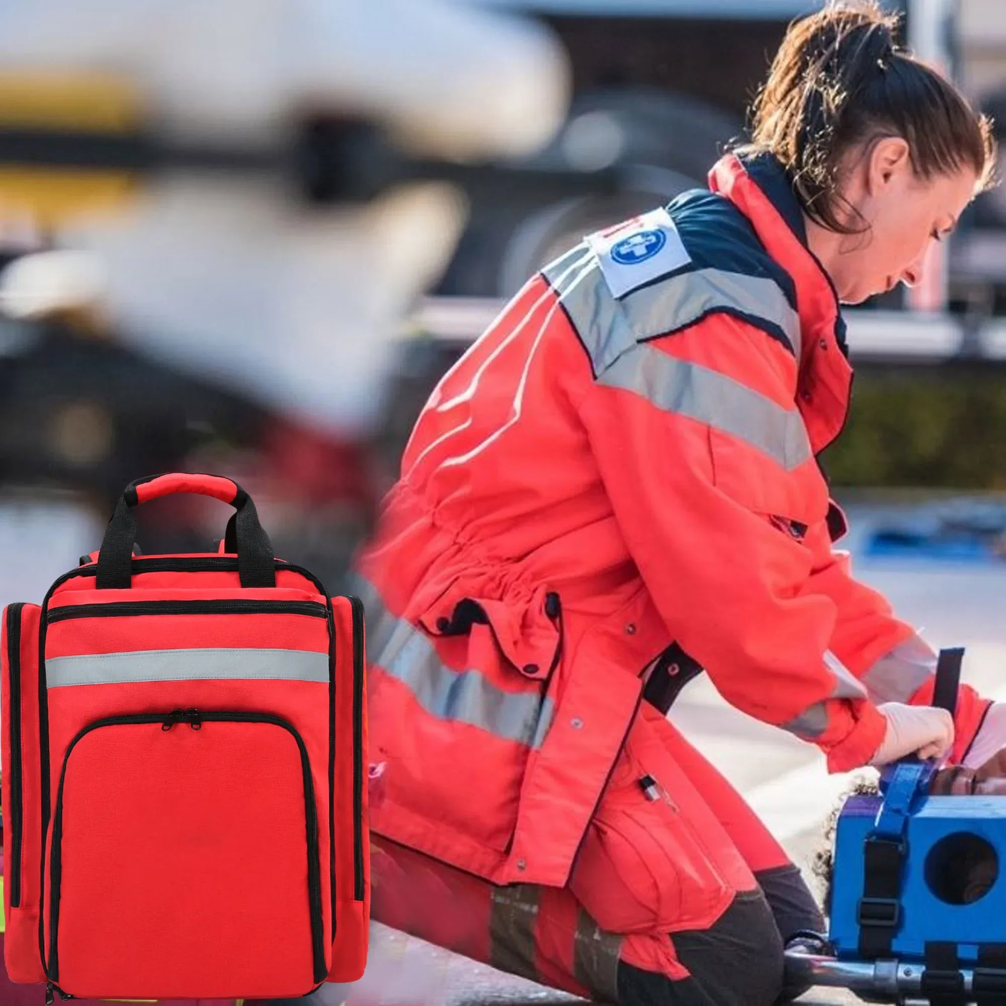 Botiquines de primeros auxilio - Outdoor Adventure Backpack reseña y precio