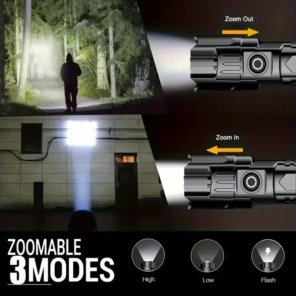 Linterna LED superbrillante, l - Outdoor Adventure Trips reseña y precio