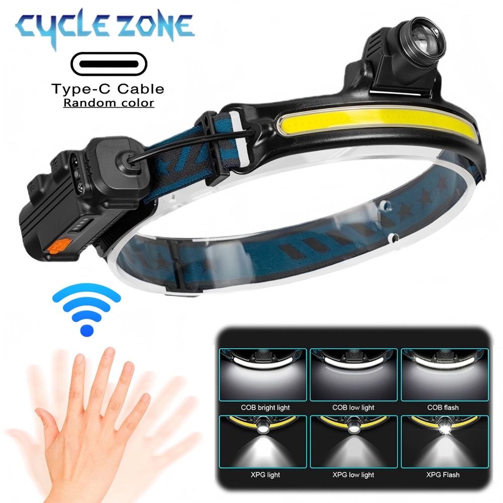 Potente linterna frontal con S - Outdoor Adventure Zone reseña y precio