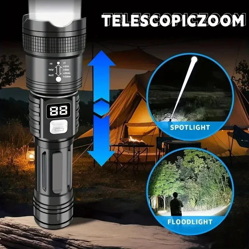 Linterna táctica con láser y f - Outdoor Adventure Trips reseña y precio